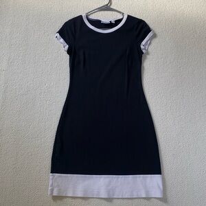 Black and white dress